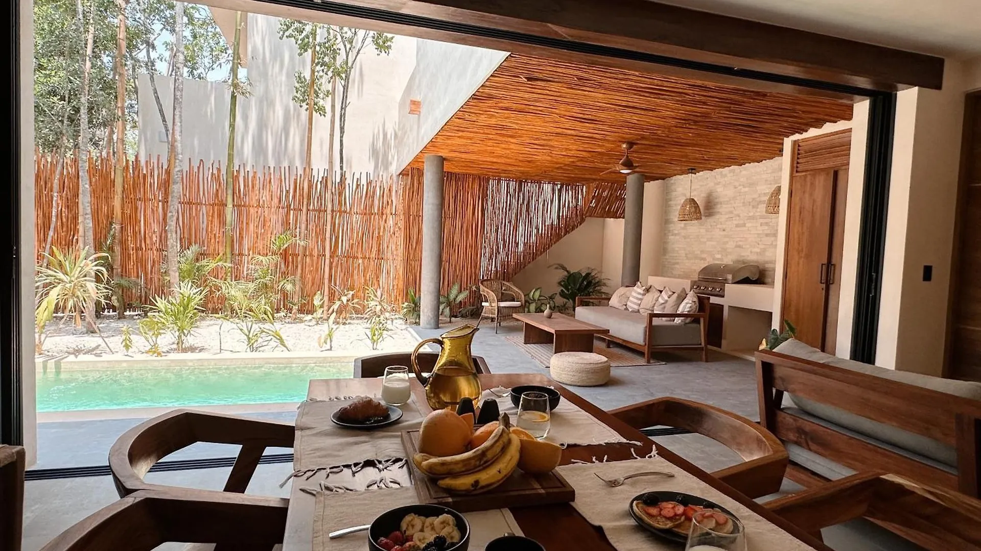 2 Private Pools & Bbq Apartment Tulum