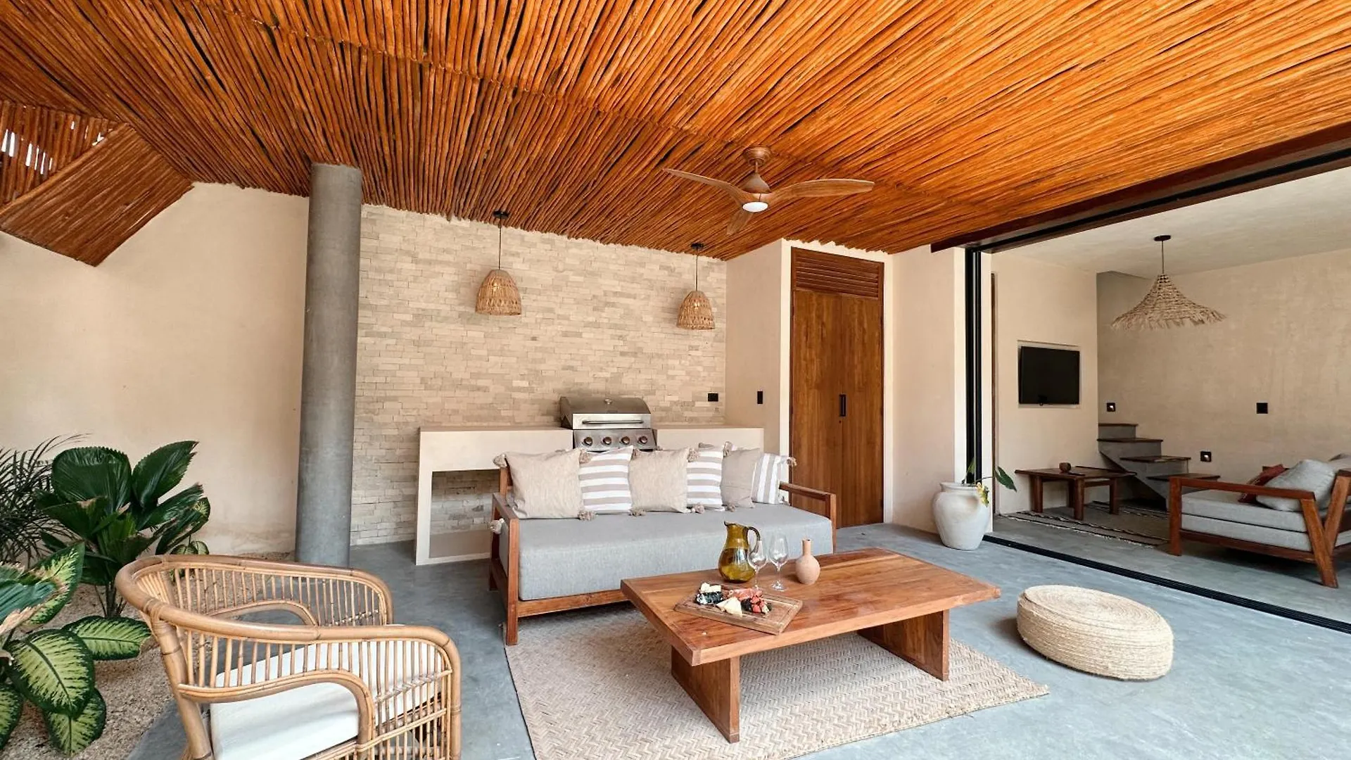 2 Private Pools & Bbq Apartment Tulum Mexico