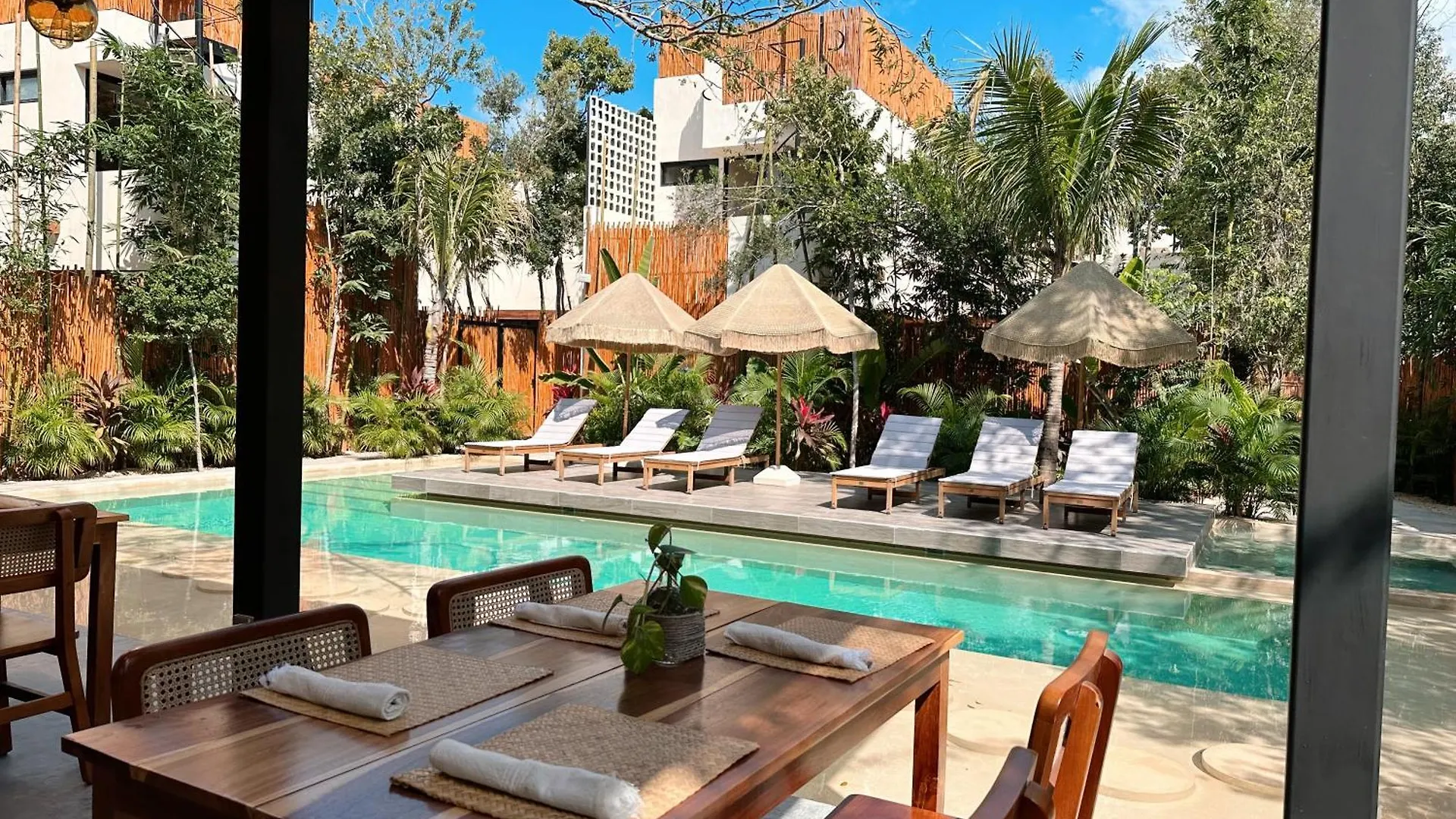 2 Private Pools & Bbq Apartment Tulum