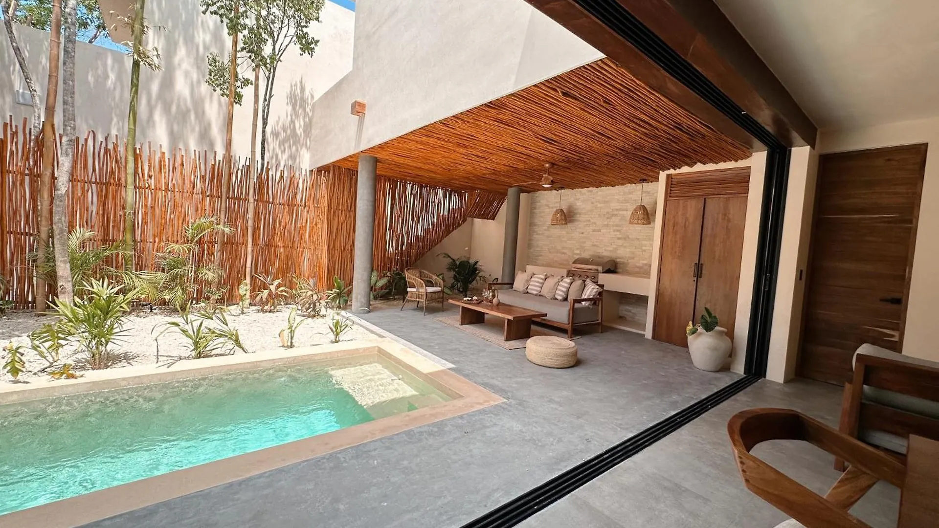 2 Private Pools & Bbq Apartment Tulum